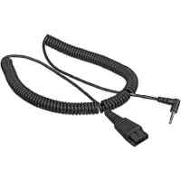 Jabra Quick Disconnect QD to 2.5 Jack Coiled Cord 8800-01-46