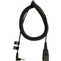 переходник Jabra Quick Disconnect QD to 2.5 Jack Coiled Cord 8800-01-46