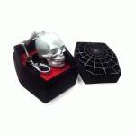 флешка Jet.A 4GB USB Flash Drive Skull Silver