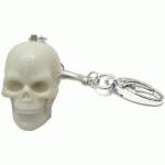 флешка Jet.A 4GB USB Flash Drive Skull White