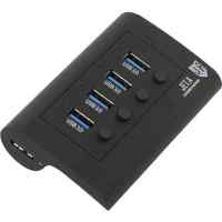 разветвитель USB Jet.A JA-UH34 Black