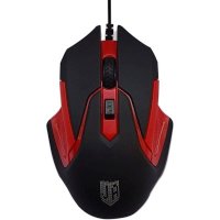 мышь Jet.A OM-U57 Black-Red