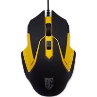 мышь Jet.A OM-U57 Black-Yellow