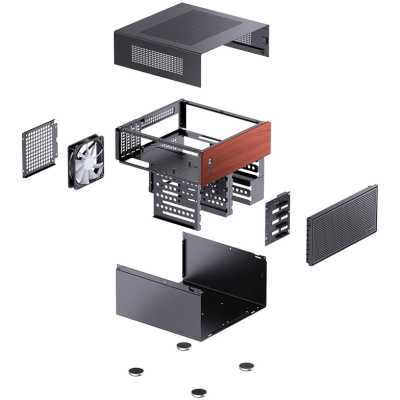 корпус Jonsbo N4 Black