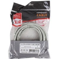патч-корд 3Cott 3C-UTP6-507DPC-5.0M