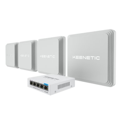 

Keenetic Orbiter Pro + Switch Kit