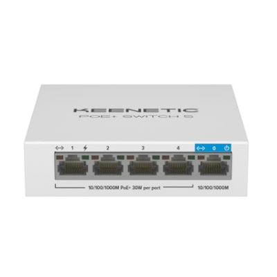 

Keenetic PoE+ Switch 5