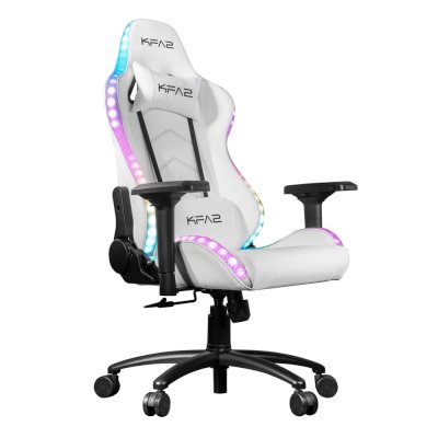 игровое кресло KFA2 Gaming Chair 01 RGB SE White
