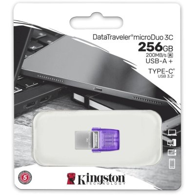 флешка Kingston 128GB DTDUO3CG3/256GB