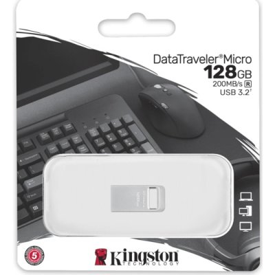 флешка Kingston 128GB DTMC3G2/128GB