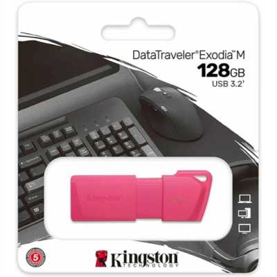 флешка Kingston 128GB KC-U2L128-7LN