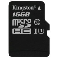 карта памяти Kingston 16GB SDC10G2-16GBSP