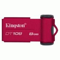 флешка Kingston 8GB USB Flash Drive DT108-8GB