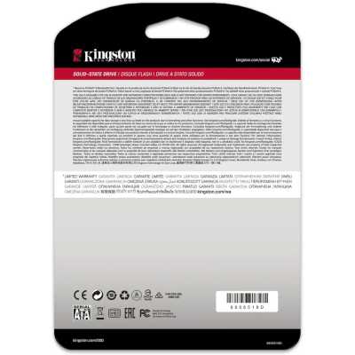 SSD диск Kingston A400 480Gb SA400S37/480GIN