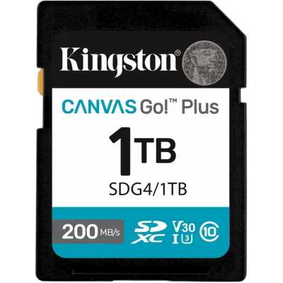 карта памяти Kingston Canvas Go! Plus 1TB SDG4/1TB