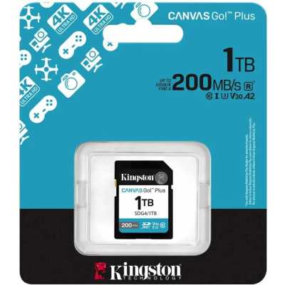 карта памяти Kingston Canvas Go! Plus 1TB SDG4/1TB