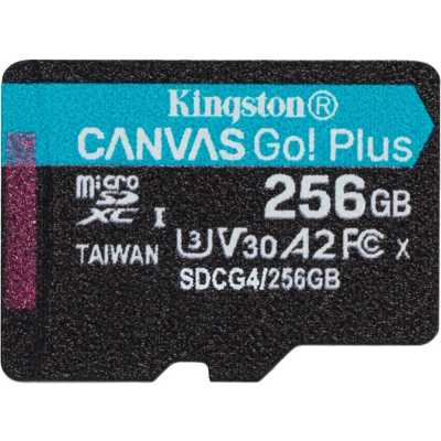 карта памяти Kingston Canvas Go! Plus 256GB SDCG4/256GBSP
