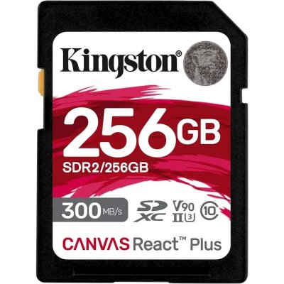 карта памяти Kingston Canvas React Plus 256GB SDR2/256GB