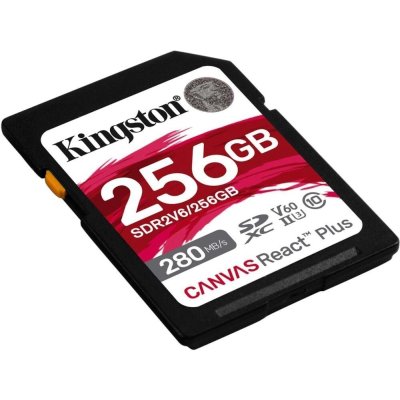 Kingston Canvas React Plus 256GB SDR2V6/256GB