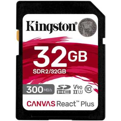 карта памяти Kingston Canvas React Plus 32GB SDR2/32GB