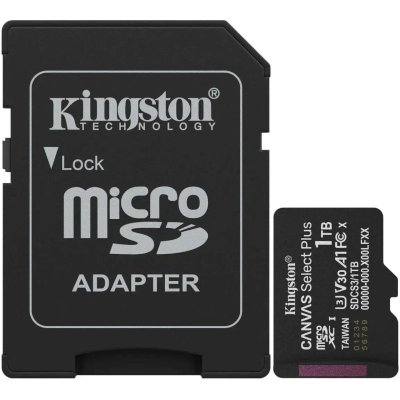 карта памяти Kingston Canvas Select Plus 1TB SDCS3/1TB