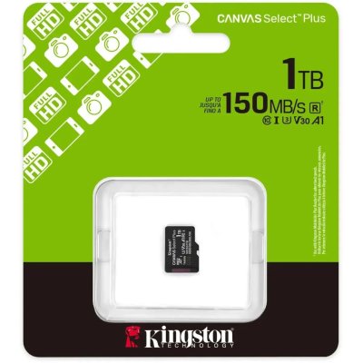 карта памяти Kingston Canvas Select Plus 1TB SDCS3/1TBSP