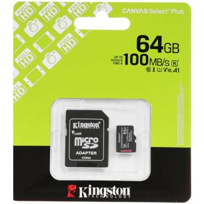 Kingston Canvas Select Plus 64GB SDCS3/64GB