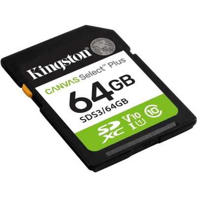 Kingston Canvas Select Plus 64GB SDS3/64GB