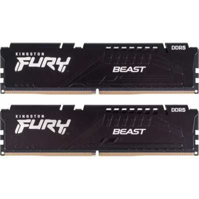 оперативная память Kingston Fury Beast Black KF552C40BBK2-32WP