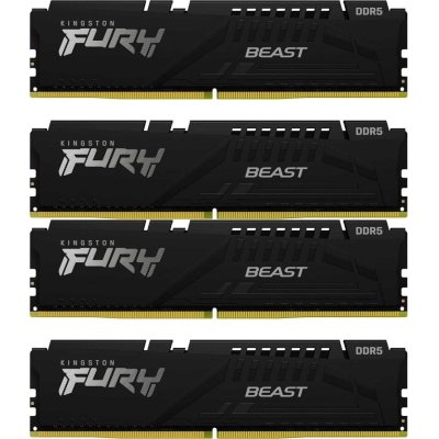 оперативная память Kingston Fury Beast Black KF556C40BBK4-128