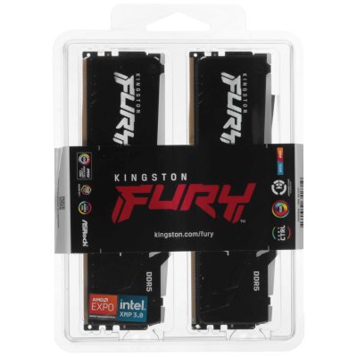 Kingston Fury Beast Black RGB Expo KF560C30BBEAK2-64