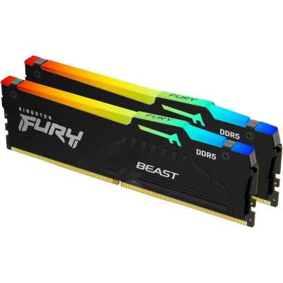 Kingston Fury Beast Black RGB KF560C36BBE2AK2-64