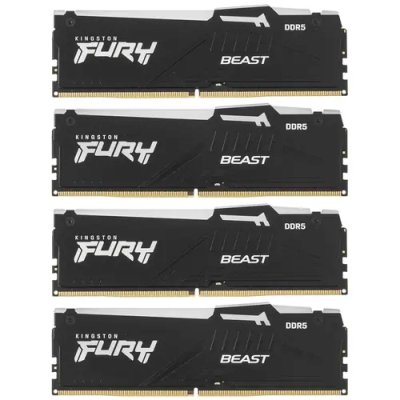Kingston Fury Beast Black RGB KF560C40BBAK4-64