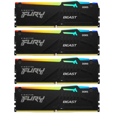 Kingston Fury Beast Black RGB XMP KF552C40BBAK4-64