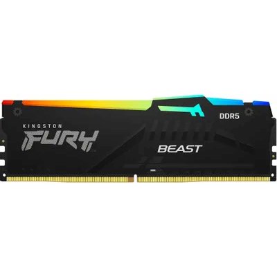 оперативная память Kingston Fury Beast Black RGB XMP KF568C34BBA-16