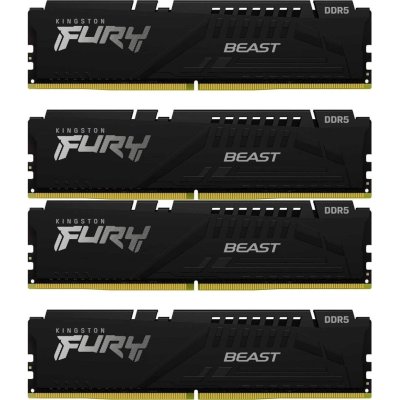 оперативная память Kingston Fury Beast Black KF552C40BBK4-128