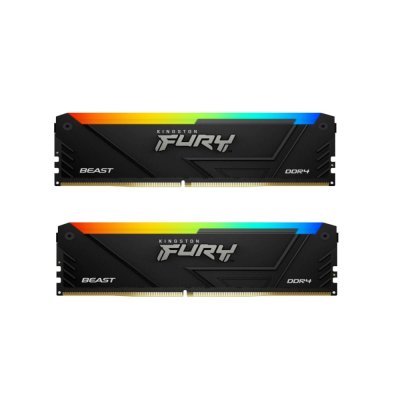 оперативная память Kingston Fury Beast RGB KF432C16BB2AK2/32