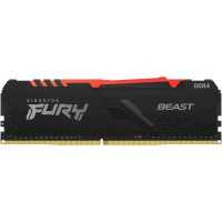 оперативная память Kingston Fury Beast RGB KF437C19BB1A/16