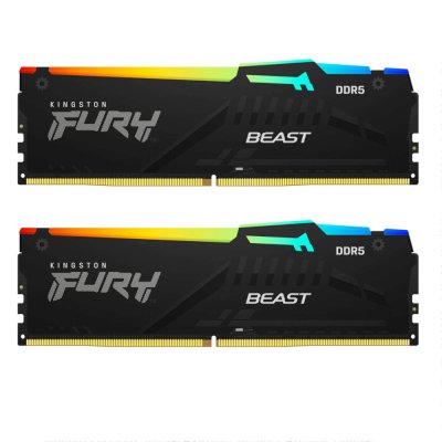 оперативная память Kingston Fury Beast RGB KF552C40BBAK2-16