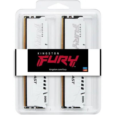 оперативная память Kingston Fury Beast White Expo KF564C32BWEK2-64