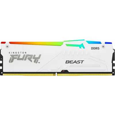 оперативная память Kingston Fury Beast White RGB KF552C40BWA-16