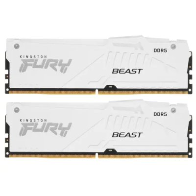 оперативная память Kingston Fury Beast White RGB KF552C40BWAK2-16