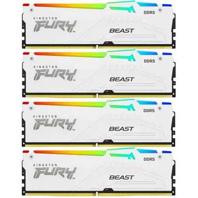 Kingston Fury Beast White RGB XMP KF552C40BWAK4-64