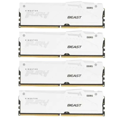 Kingston Fury Beast White RGB XMP KF560C40BWAK4-64