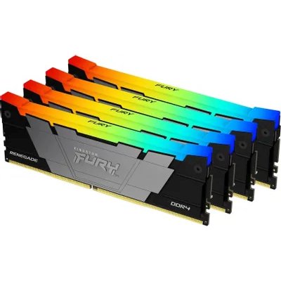 оперативная память Kingston Fury Renegade RGB Black KF436C16RB2AK4/32