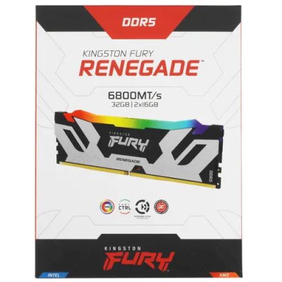 Kingston Fury Renegade Silver RGB KF568C36RSAK2-32