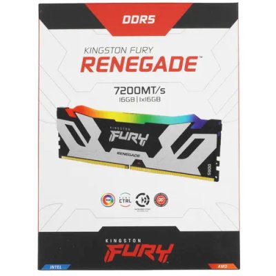Kingston Fury Renegade Silver RGB KF572C38RSA-16