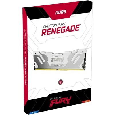 оперативная память Kingston Fury Renegade Silver/White KF568C36RW-16