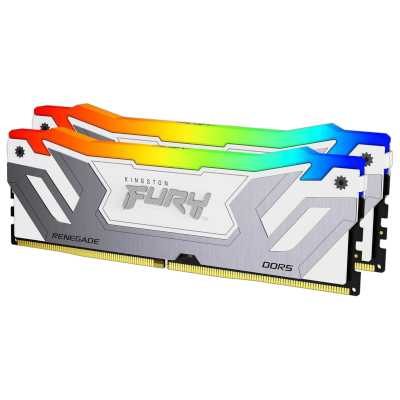 Kingston Fury Renegade Silver/White RGB KF584CU40RWAK2-48