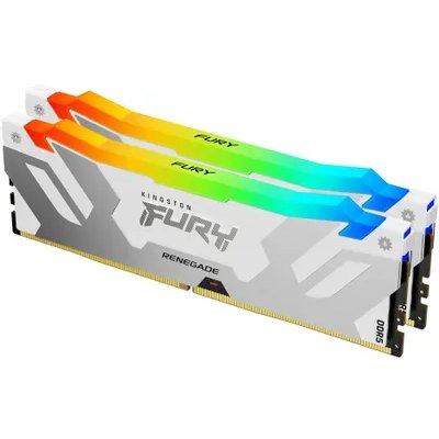 Kingston Fury Renegade Silver/White RGB XMP KF560C32RWAK2-32